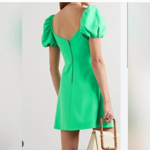 alice + olivia Dana Puff Sleeve Mini Dress Size 4 NWT - Picture 4 of 9